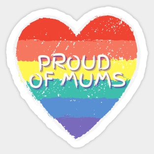 Proud of mums Sticker